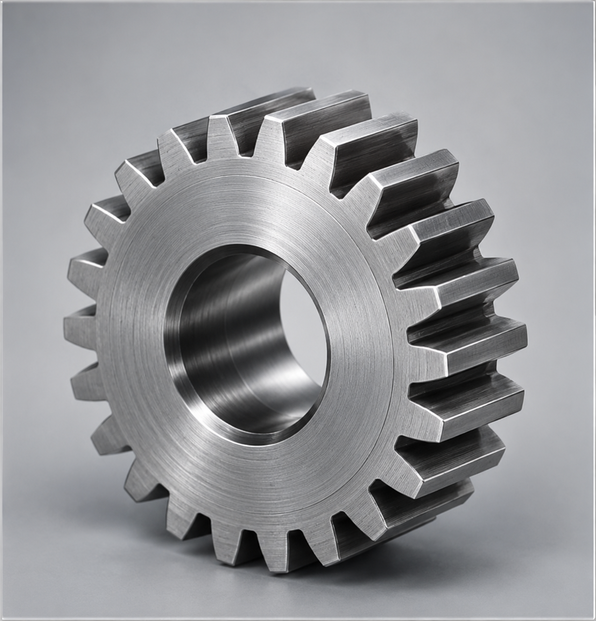 Fabricación de engranes rectos industriales